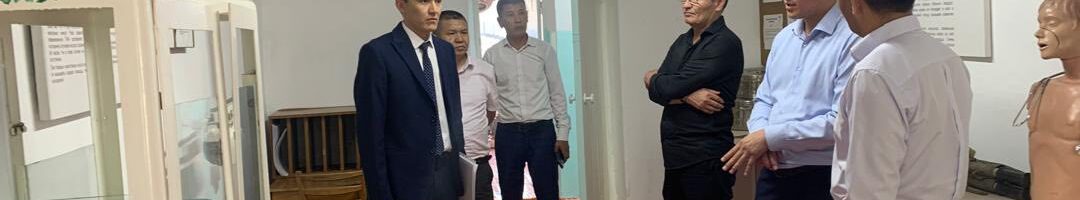 МИНИСТР БАКТИЯР ОРОЗОВ ПОСЕТИЛ ТАЛАССКИЙ МЕДИЦИНСКИЙ КОЛЛЕДЖ