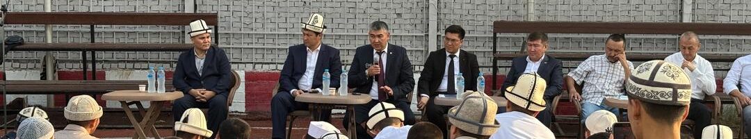 МИНИСТР БАКТИЯР ОРОЗОВ ВСТРЕТИЛСЯ С КЫРГЫЗСКИМИ СТУДЕНТАМИ, ОБУЧАЮЩИМИСЯ В ЕГИПТЕ